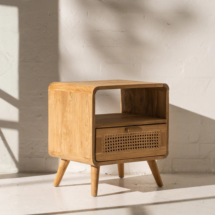 Inartisan Alolani Teak Bedside Table