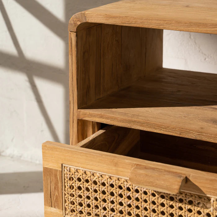 Inartisan Alolani Teak Bedside Table