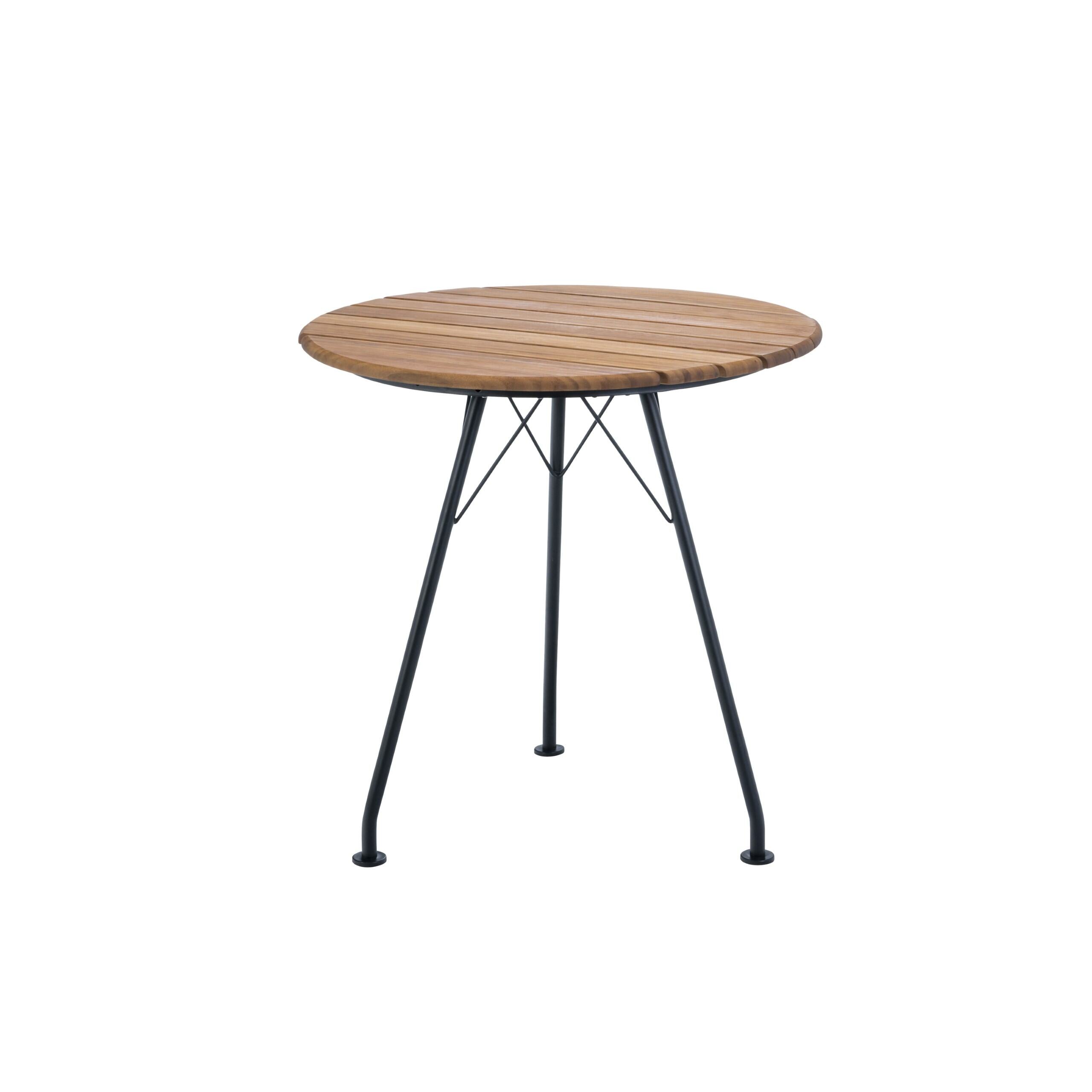 Circumtable Bamboo Table Black 74cm