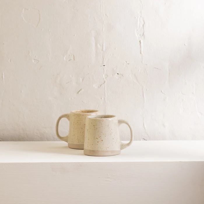 Inartisan Andres Angled Dipped Mug - Cream