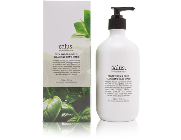 Salus Cedarwood & Basil Cleansing Hand Wash - Gro Urban Oasis