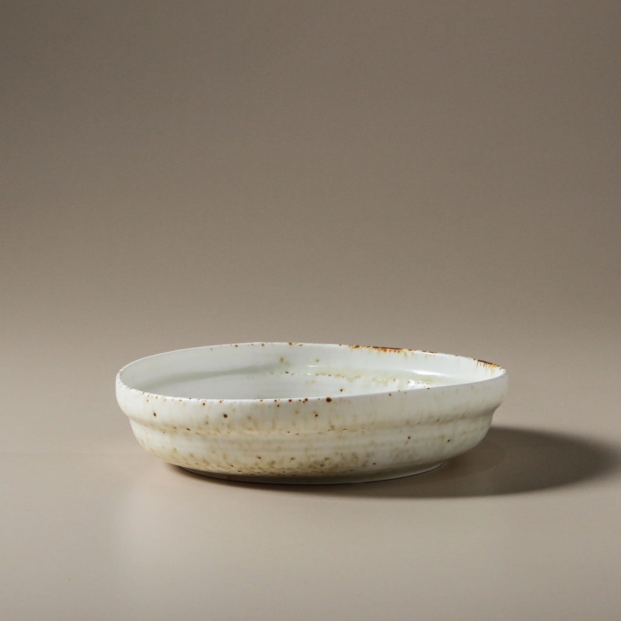 Indigo Love Suiki Deep Side Plate White