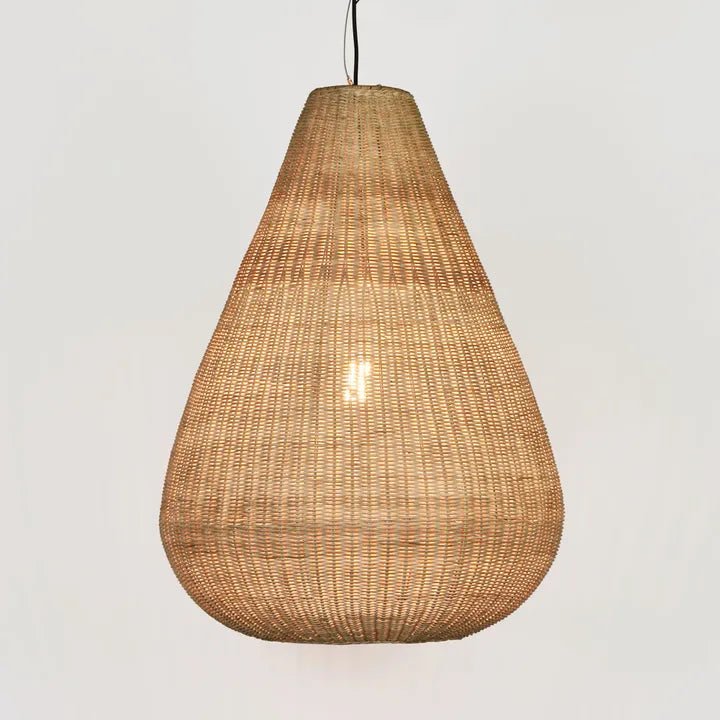 Coco Rattan Pendant