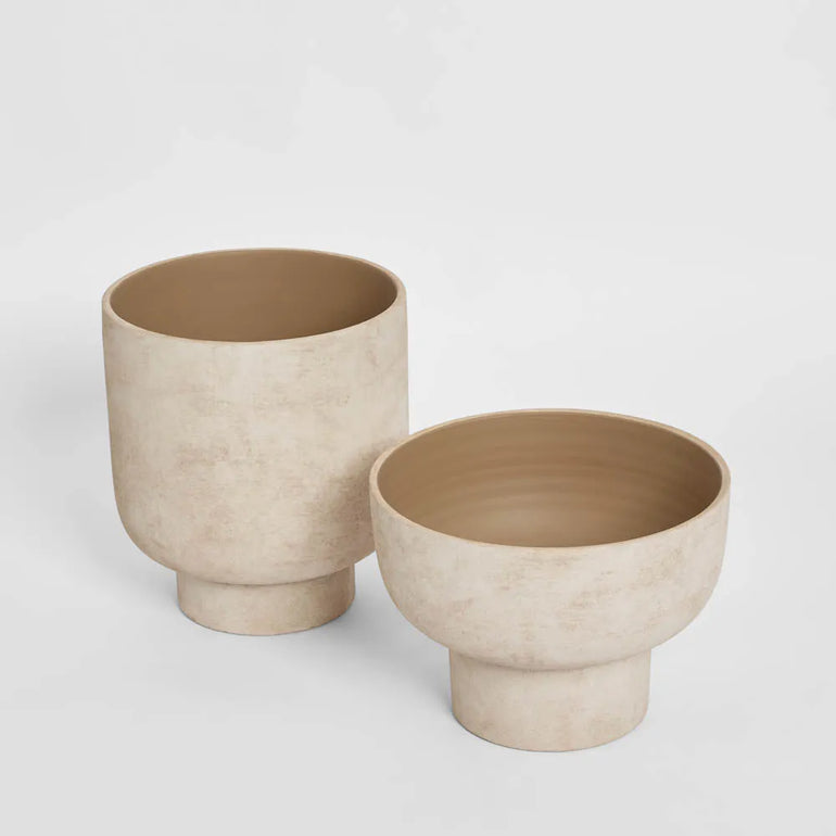 Dali Scoop Pot Large Clay - Gro Urban Oasis