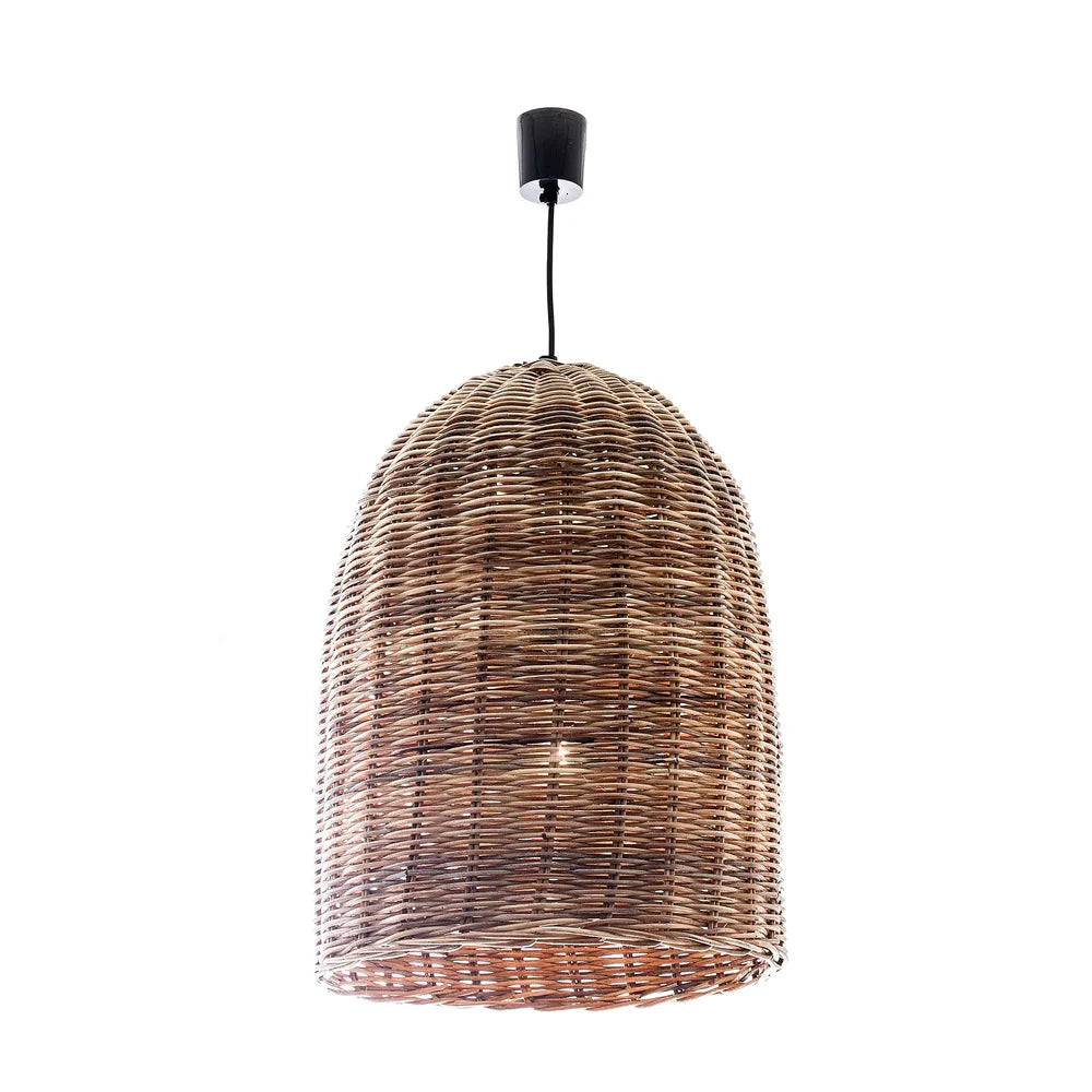 Rattan Bell Ceiling Pendant