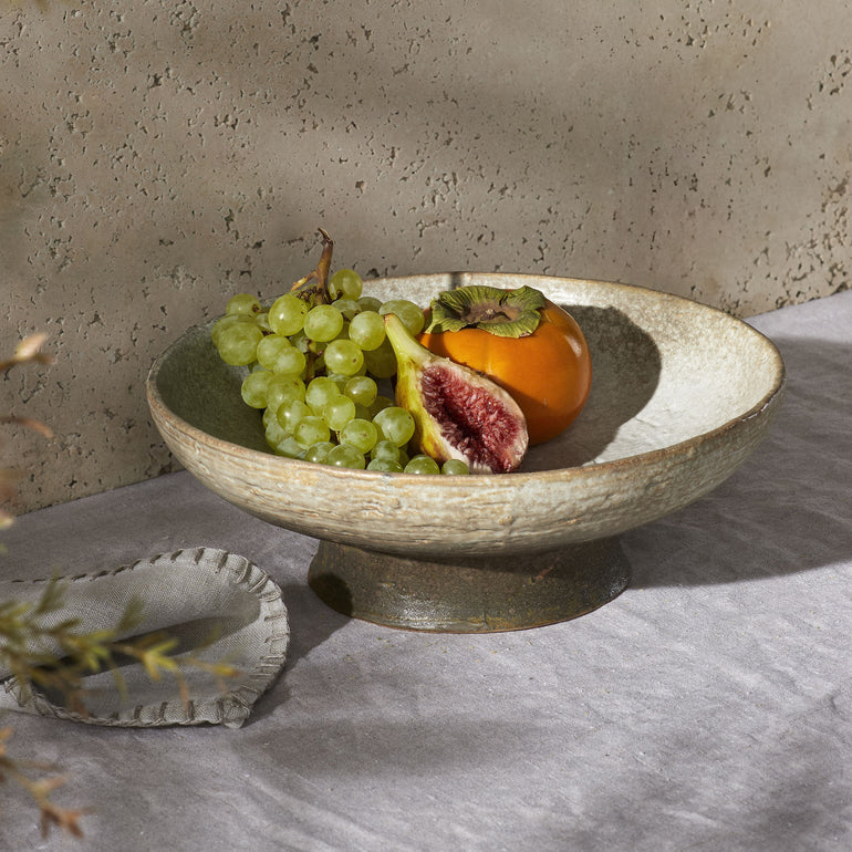 Grand Designs Dusk Stoneware Raised Platter - Gro Urban Oasis