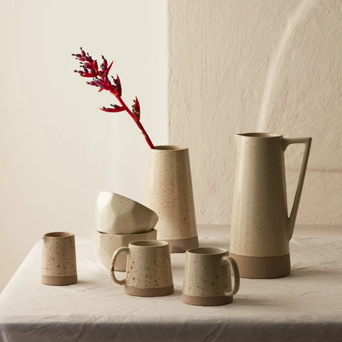 Inartisan Andres Angled Dipped Mug - Cream