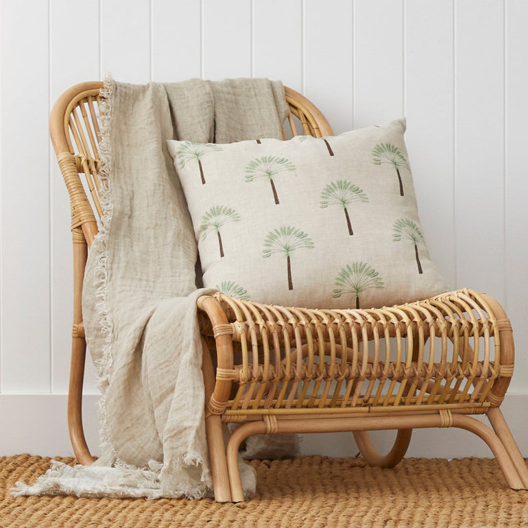 Urban Oasis Melua Throw Blanket Oyster - Gro Urban Oasis