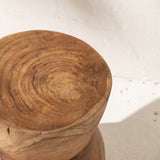 Nail Head Tree Stump Stool - Gro Urban Oasis