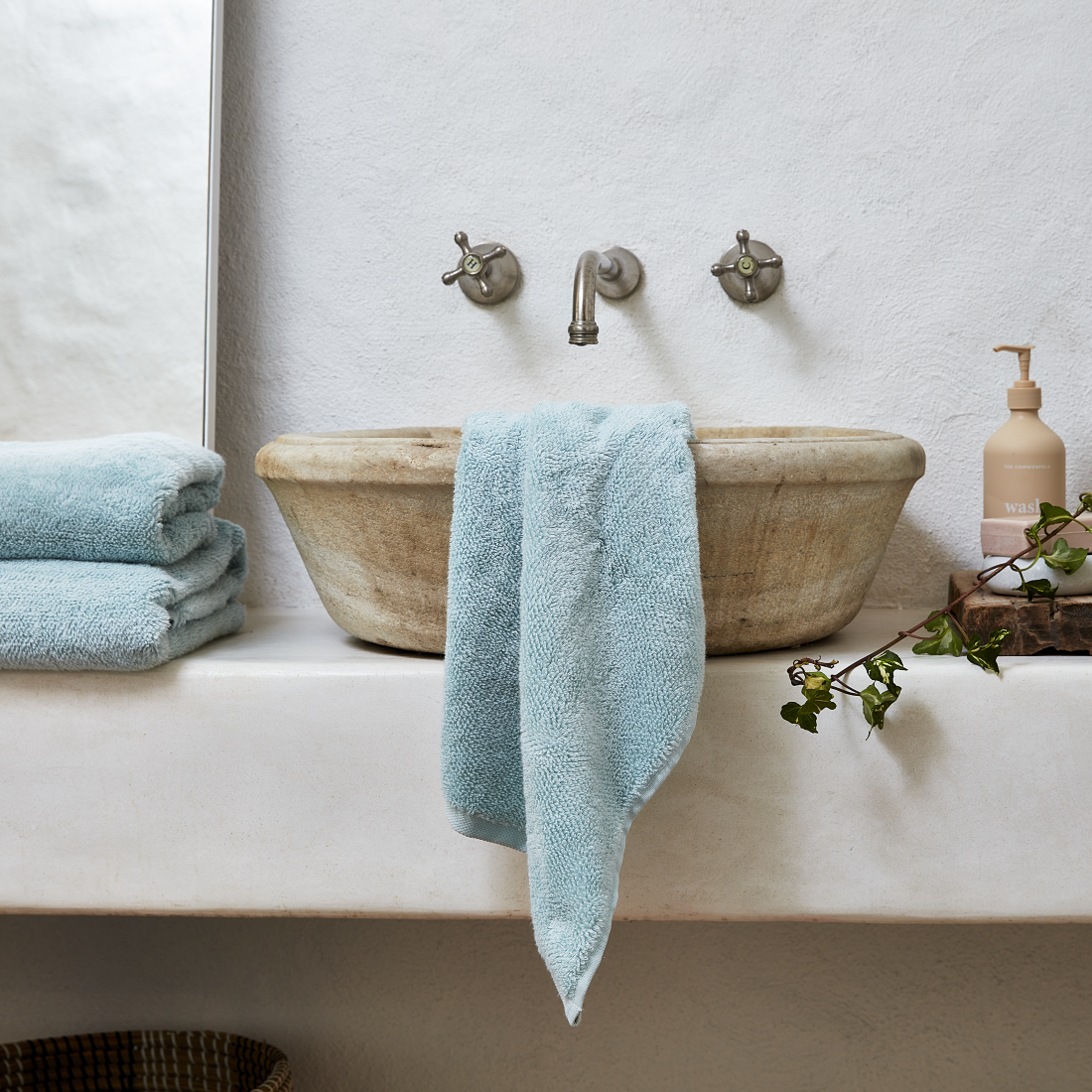 Urban Oasis Aydin Bath Towel Astral - Gro Urban Oasis