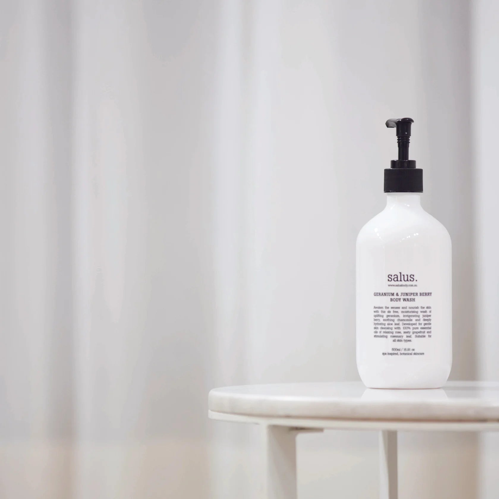 Salus Geranium & Juniper Berry Body Wash - Gro Urban Oasis