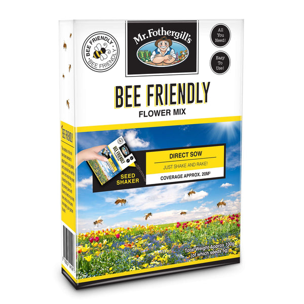 Bee Friendly Flowers Seed Shaker - Gro Urban Oasis
